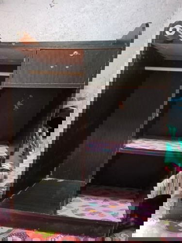 Turned this old cabinet to a like-new one!