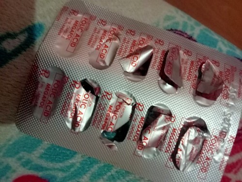 Folic acid for preggy mom.