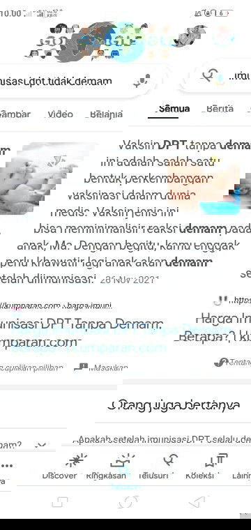 Imunisasi di posyandu ga demam