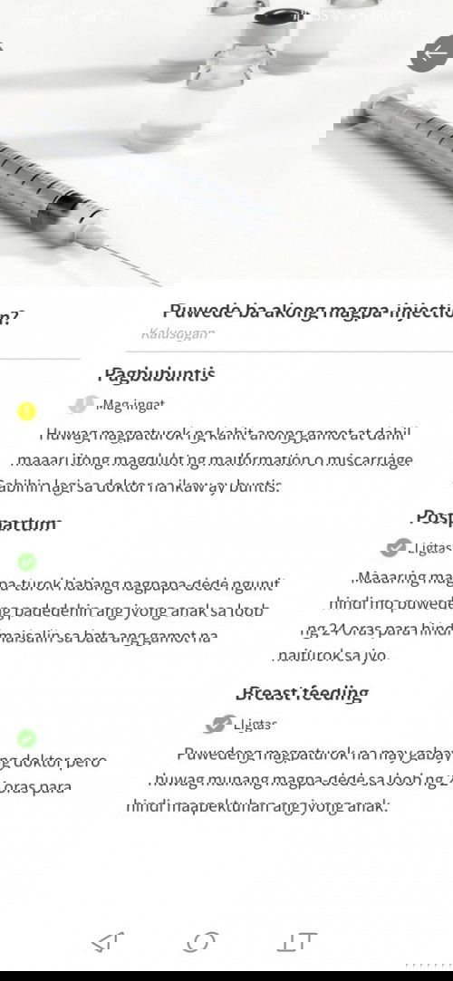 Pagsisisi bakit ako nag pa vaccine