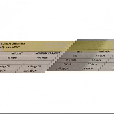 OGTT ( 26 weeks and 4 days)