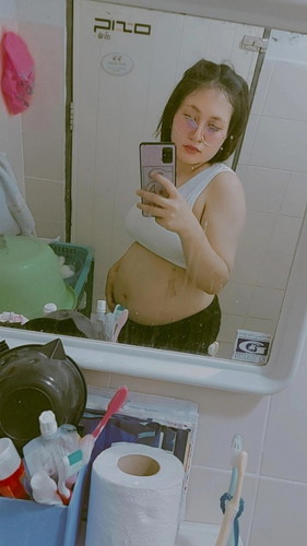 มีแต่คนทักว่าไม่เหมือนคนท้อง 5 เดือน