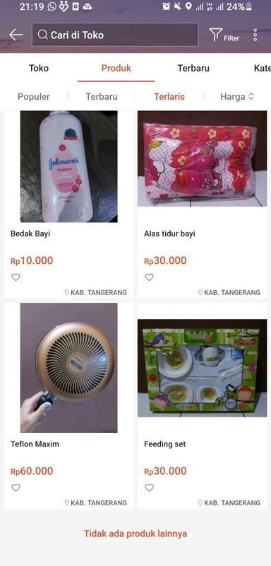 Jualan nih