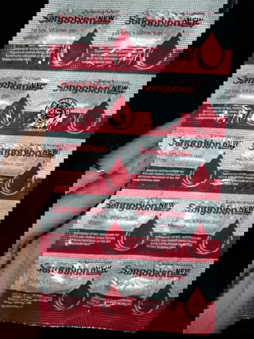 Sangobion penambah darah tablet