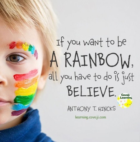 Life without dreams is like a rainbow without colours. 🌈
