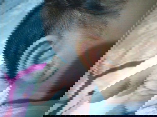 Bruntusan lalu berkerak dan berair