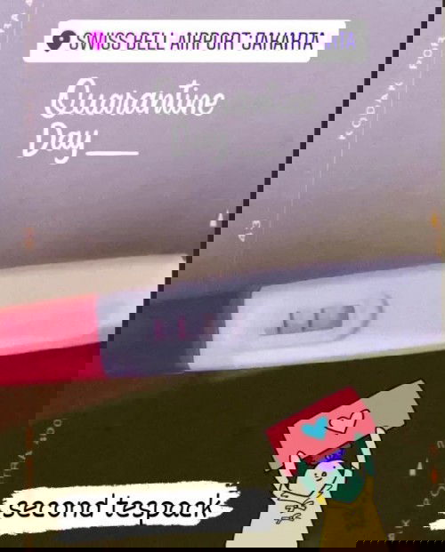 uji ulang tes hamil 🤭