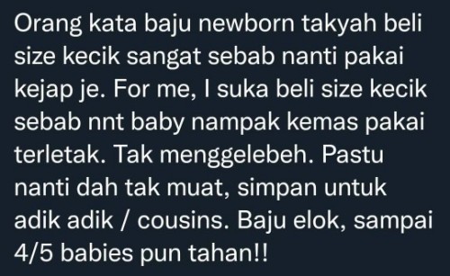 Baju Baby Newborn