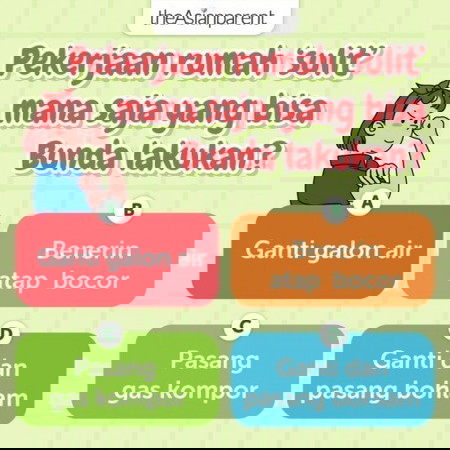 Mana nih pekerjaan rumah 'sulit' yang bisa Bunda lakukan?