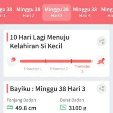 Menghitung Hari menjelang kelahiran si kecil