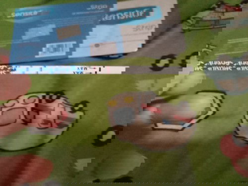 Akhirna garis 2 telat 5hr pke sensitif,pke onemed samar trs