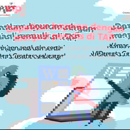 Dapatkan bayaran dengan menjadi penulis di TAP!