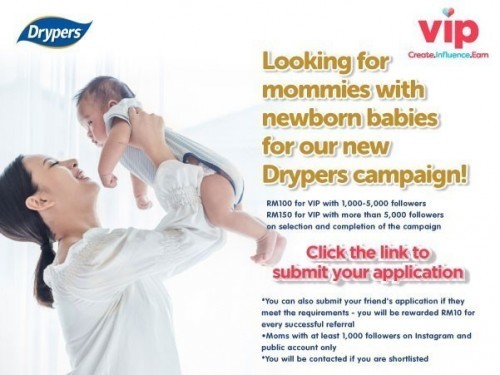 VIP Drypers Campaign!