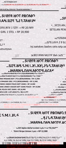 BAZAR PERLENGKAPAN BABY KAZEL 0-10th