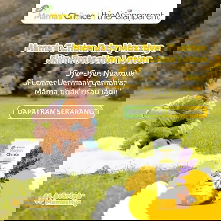 Alami perlindungan daripada nyamuk sehingga 8 jam!