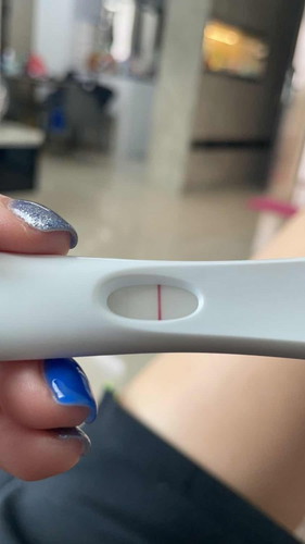 Faint line on pregnancy kit but basal temperature drop