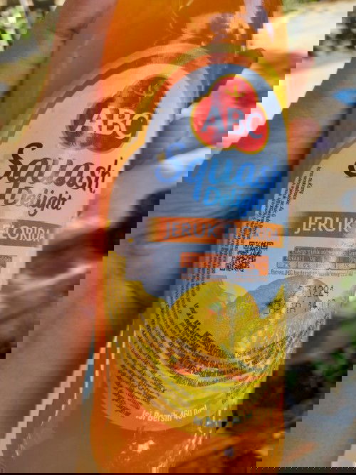 Jangan Asal minum sirup kemasan, dibaca dulu petunjuknya.