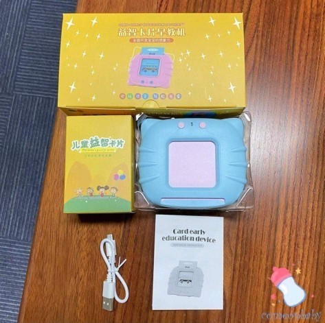 Educational Toy For Kids Portable Baby Card Machine Pronunciation Speaking