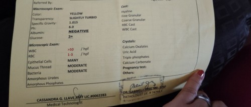 Gudpm.. Po sainyo mga mommies
Tanong ko lang. Ano kaya ibig sabihin Ng results ko Po.