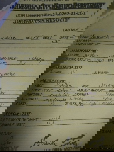 hello po ask kolang po kung okay ba ung laboratory ko?