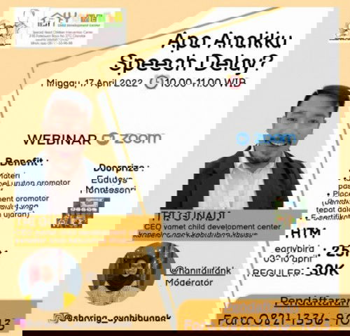 Webinar speech delay