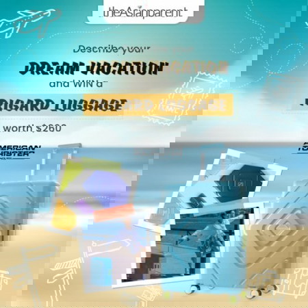 Comment & Win a Trigard Luggage from American Tourister!