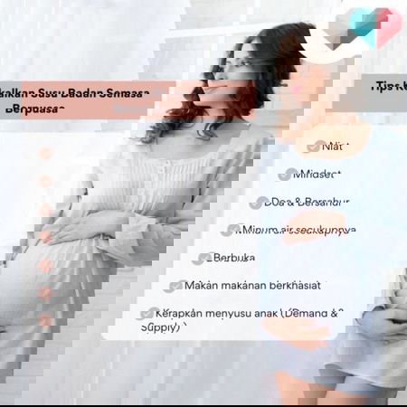 Tips kekalkan Susu Badan Semasa Berpuasa