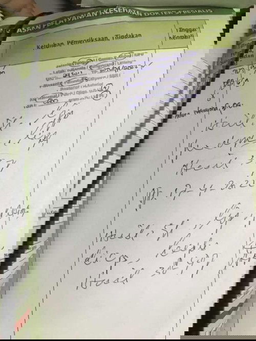 Tulisan dokter