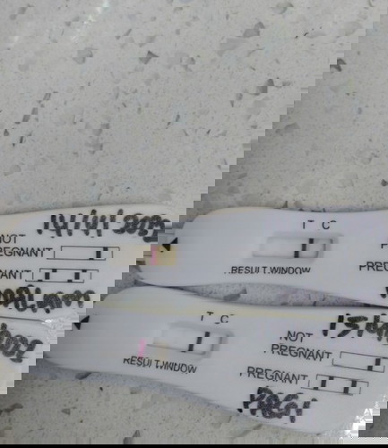 Test ujian kehamilan saya?