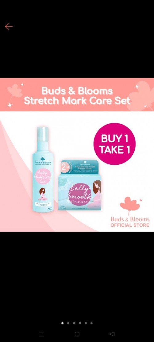 Stretch mark prevention care