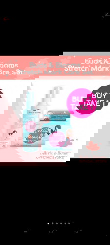 Stretch mark prevention care