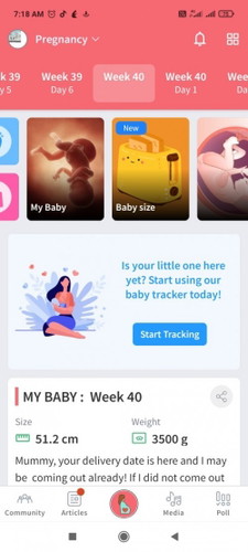 40 weeks today
