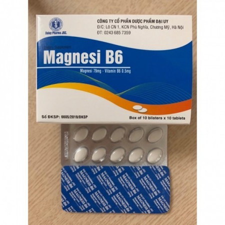 magnesi b6 có tác dụng gì cho bà bầu?