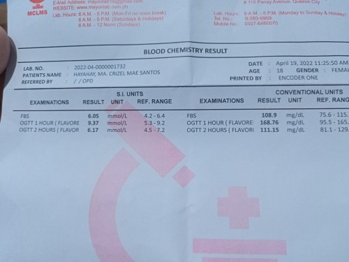 OGT RESULTS