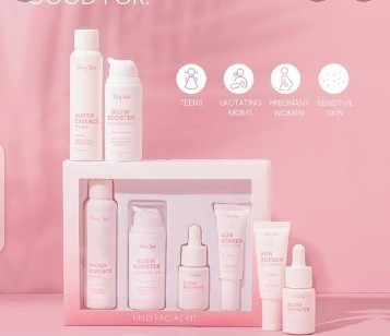 For concern po mga na mommy
#fairy skin mild facial kit