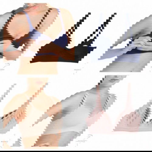 เสื้อชั้นในให้นม Wacoal Maternity แท้! 180.- มือสองสภาพดีมาก ของแท้ซื้อจากช้อป มี 2 ตัว 2 สี