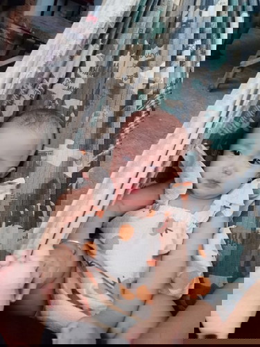 Bé nhà em nay đã 8th z mà chỉ có 7kg các M có cách j cho bé mau lên cân kh em stess quá ạ😣