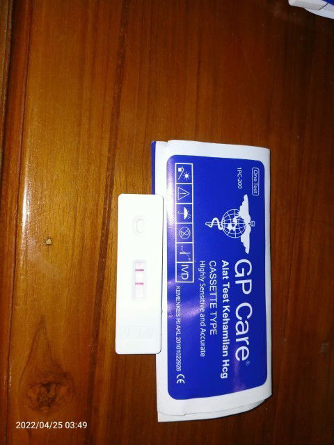 Tespeck positif, tapi ada flek normal kah?