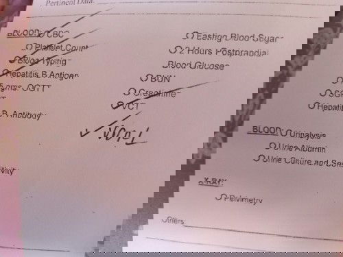 Kailangan po ba mag fasting kapag pinagawa itong mga ito?