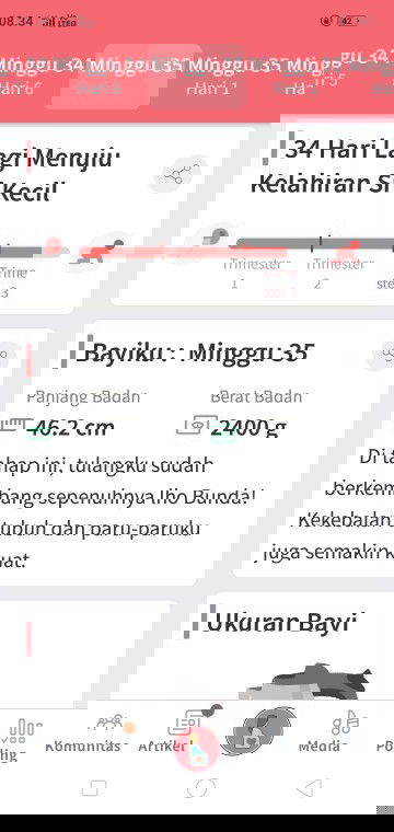 Hpl mei
Bun mau tanya donk Klo usia kehamilan 35 Minggu berarti Hpl nya Mei apa Juni ya bun ...