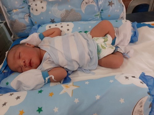 welcome baby Kristian Caleb