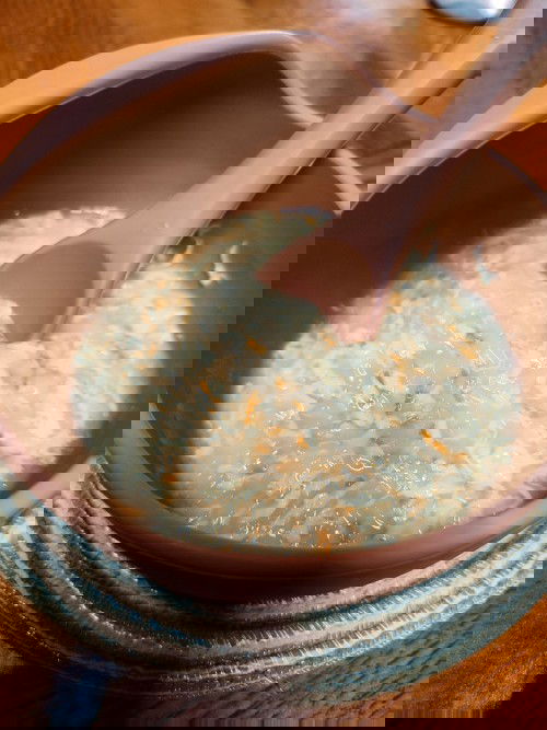 My 8 mos. old meal for today