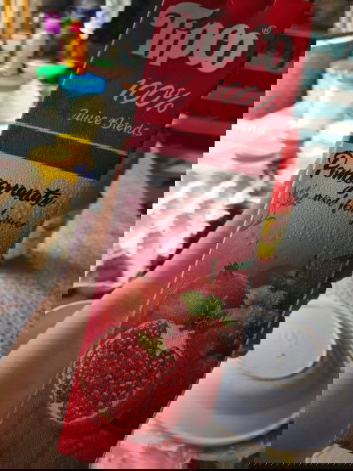 Tipco juice blends
Pomegranate mixed fruit juice