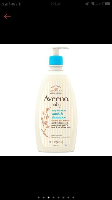 Aveeno baby wash