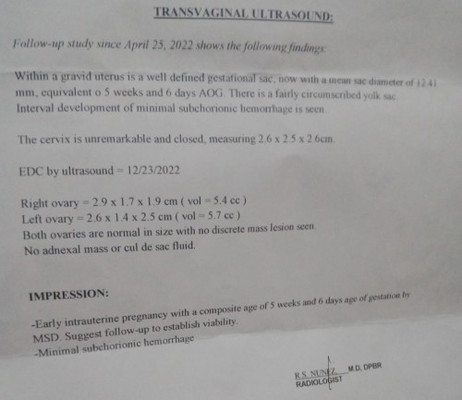 Bleeding May buo-buo na lumalabas