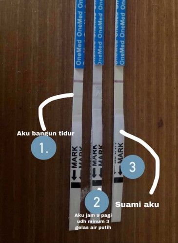 Apakah test pack samar berarti positiff???