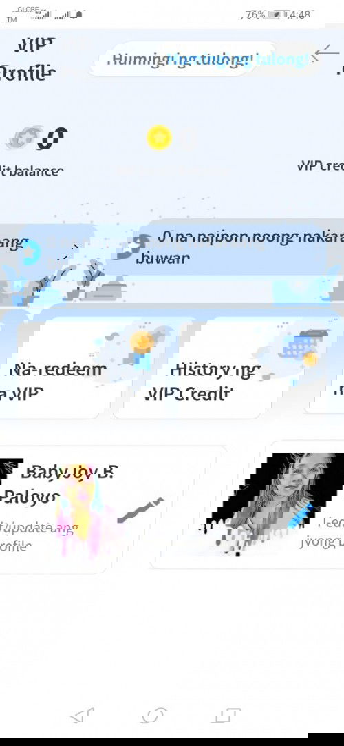 Bakit wala pong points na pumapasok sa account?