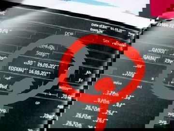 บ้านนี้จำรอบเดือนได้แค่คราวๆค่ะ แบบนี้เราควรยึดตามใบซาว หรือยึดตามรอบเดือนดีคะ แล้วดูตรงไหนคะแม่