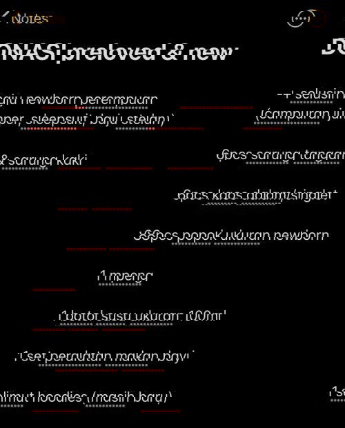 DONASI untuk newborn