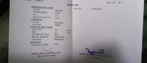 Urinalysis result-Mga sis sino marunong magbasa nito? Wla pala mga OB today dahil eleksyon 😢🇵🇭